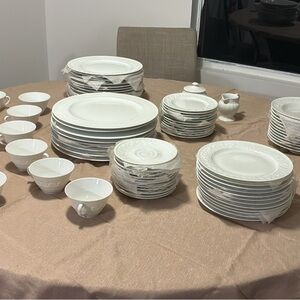 Bernardaud White Dinnerware Collection